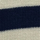 Abito midi a righe in cotone