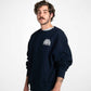 Felpa girocollo “Senza coraggio, senza gloria”