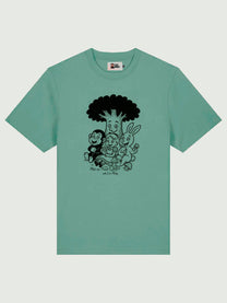 T-shirt Alice Verde Loco Monky