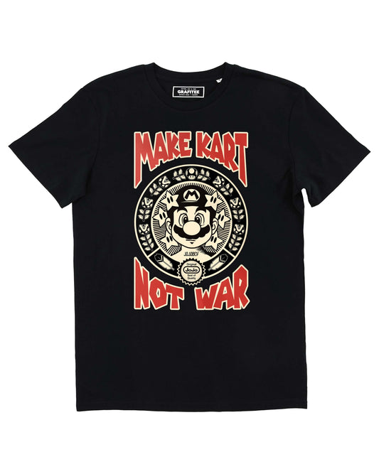 T-shirt unisex Mario Make Kart con stampa videogame