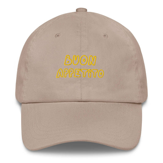 Cappellino “Buon Appetito” ricamato