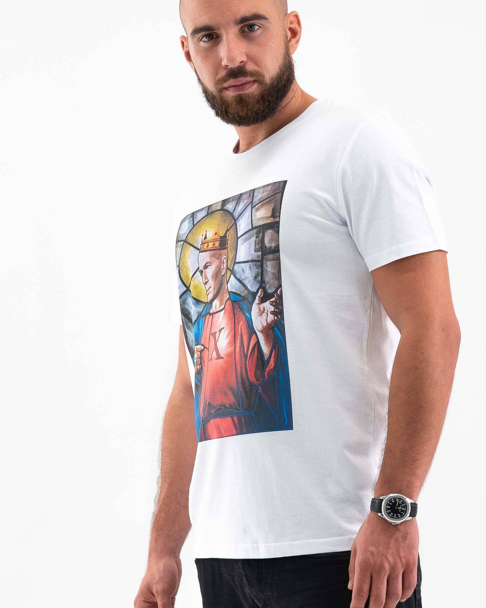 T-shirt iconica Zidane in cotone biologico
