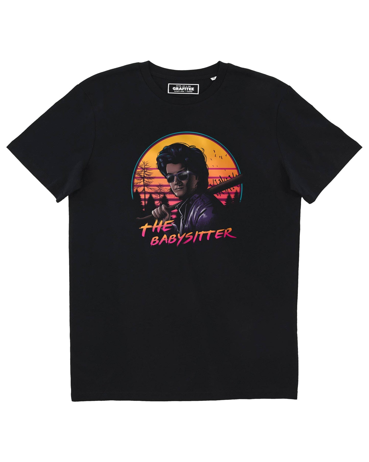 T-shirt The Babysitter con grafica Stranger Things