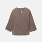 Blusa Principe di Galles con scollo a V