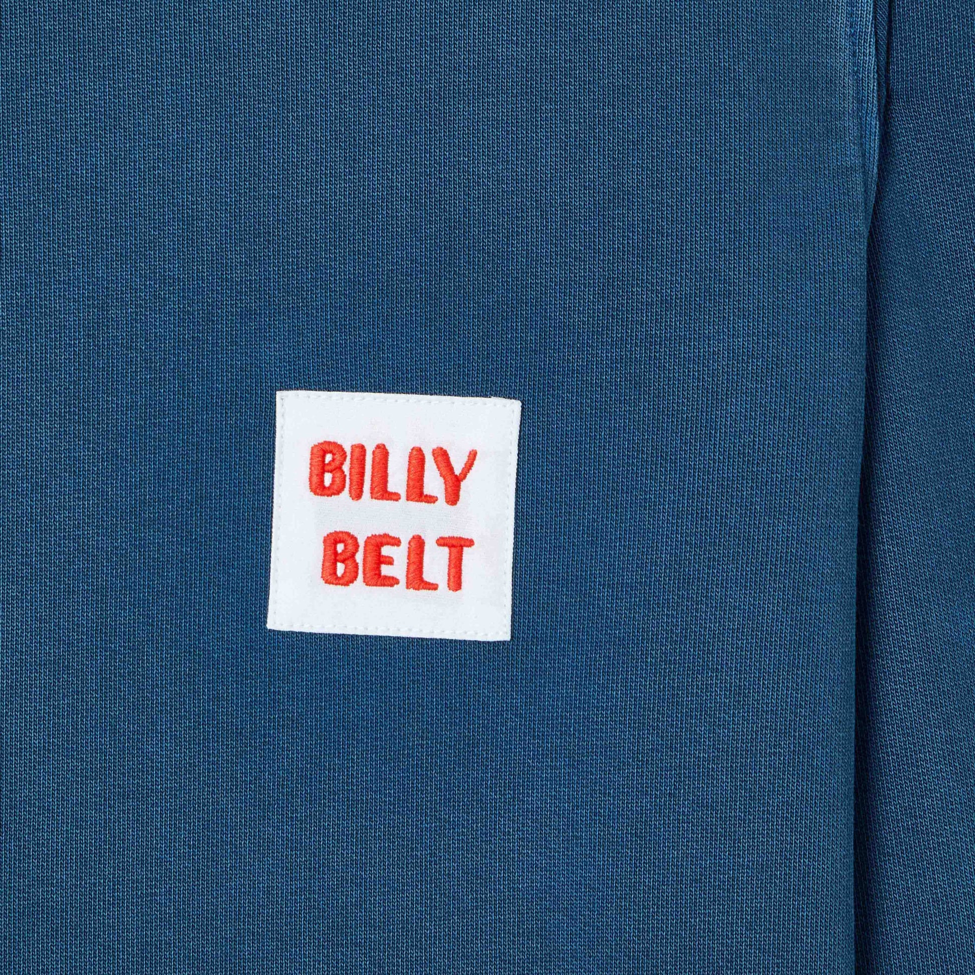 Felpa unisex Billyclub blu navy in cotone biologico