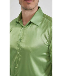 Camicia uomo satinata relax fit