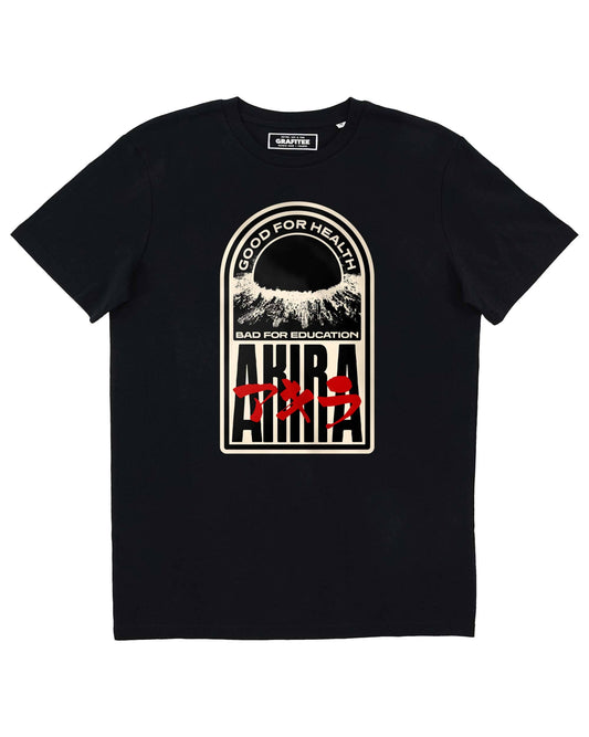 T-shirt unisex Akira nera in cotone biologico