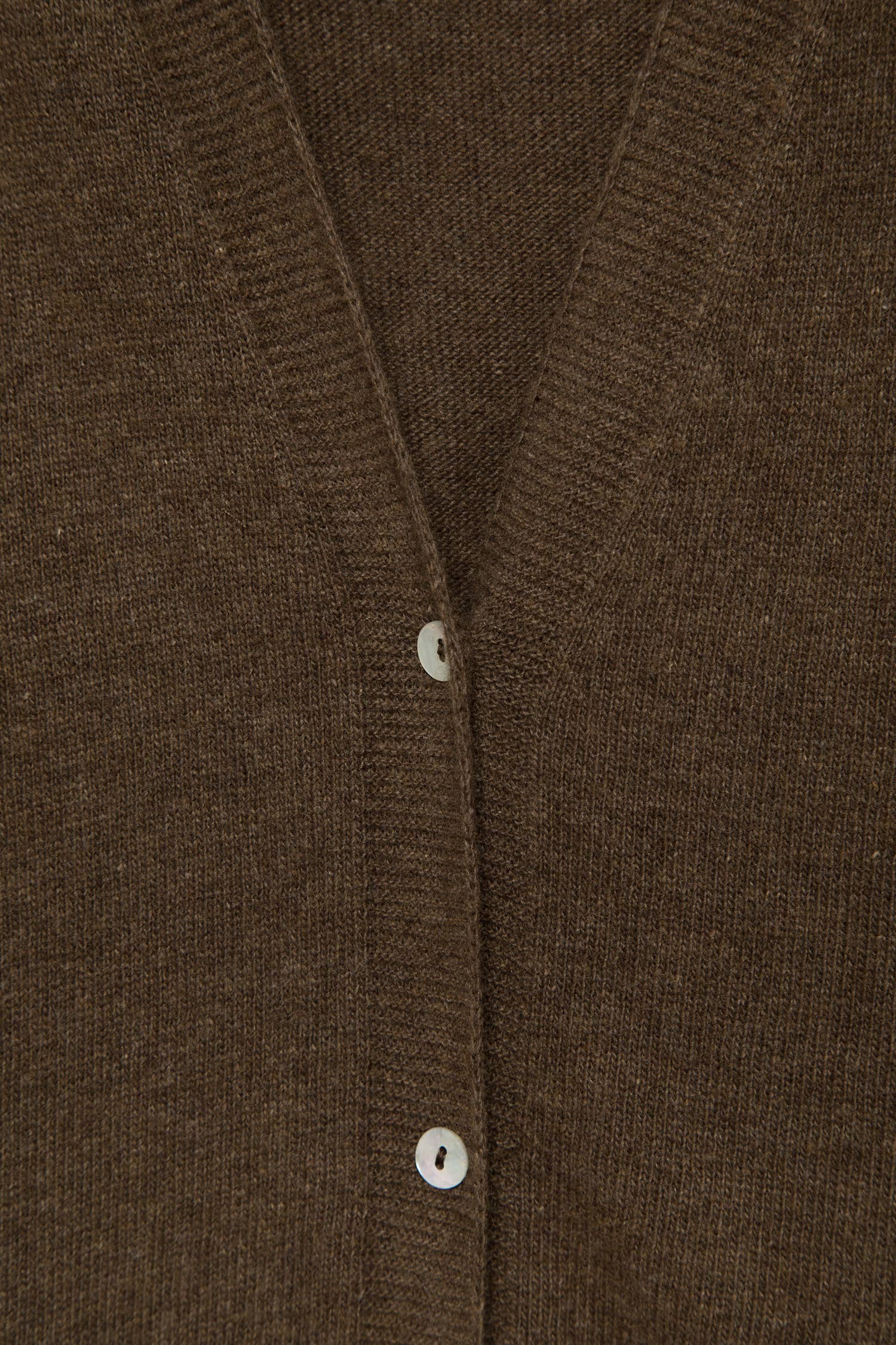 Gilet in maglia con scollo a V