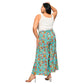 Pantaloni estivi lunghi in cotone stampa boho