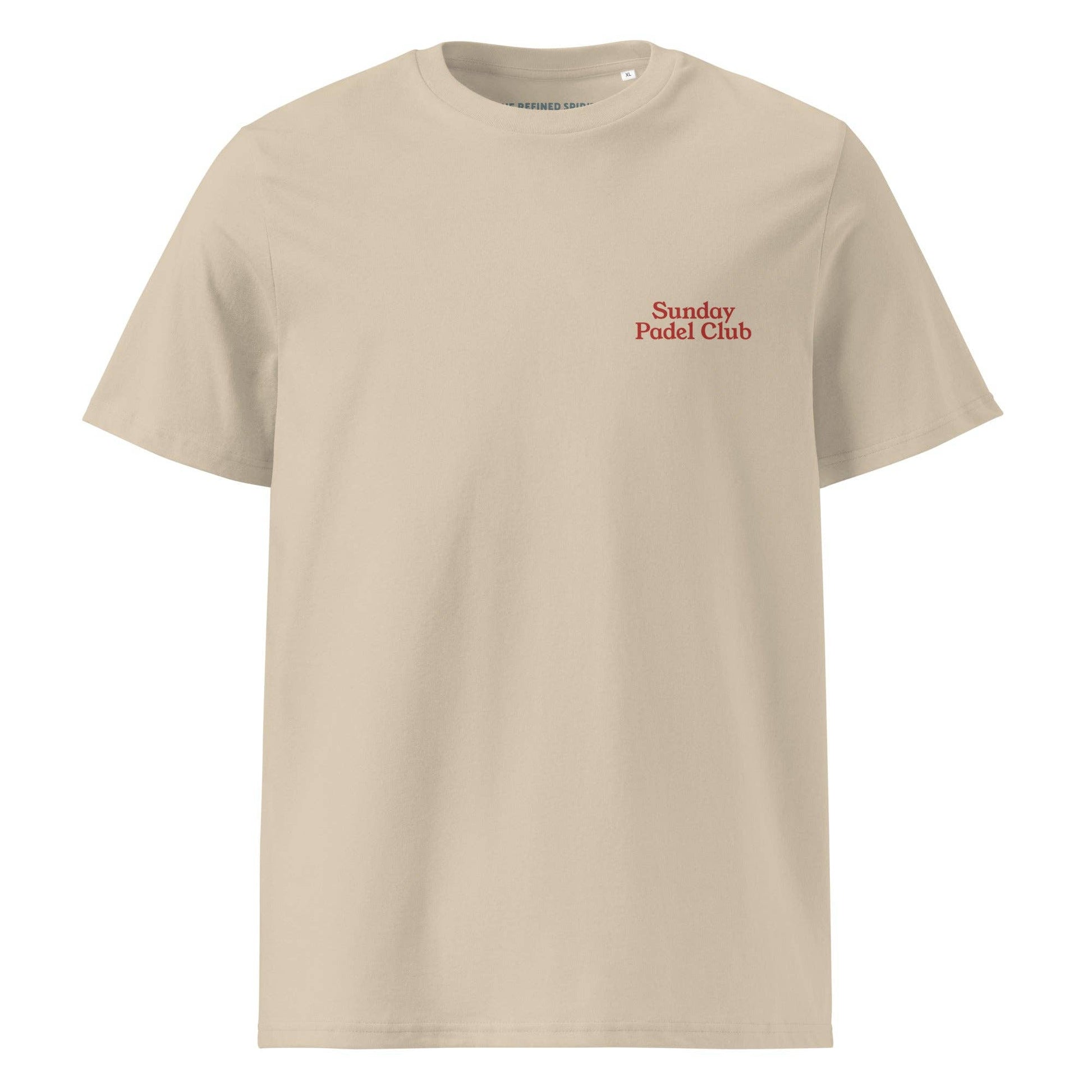 T-shirt unisex in cotone biologico Sunday Padel Club