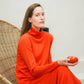 Dolcevita in lana merino extra fine da donna