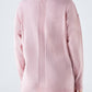 Maglia lunga a girocollo Nervo in misto lana e cashmere