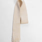 Sciarpa in misto cashmere con frange