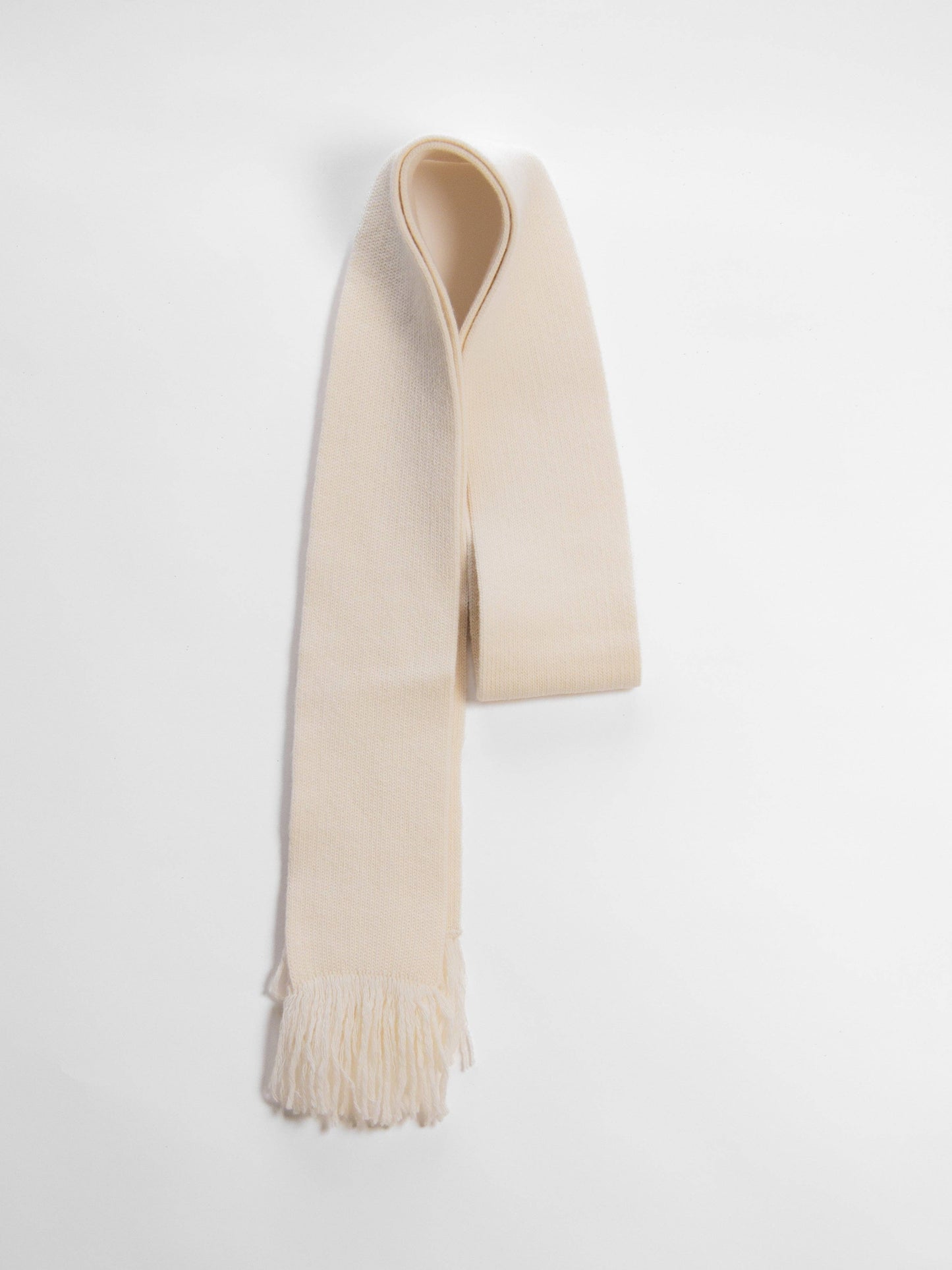 Sciarpa in misto cashmere con frange