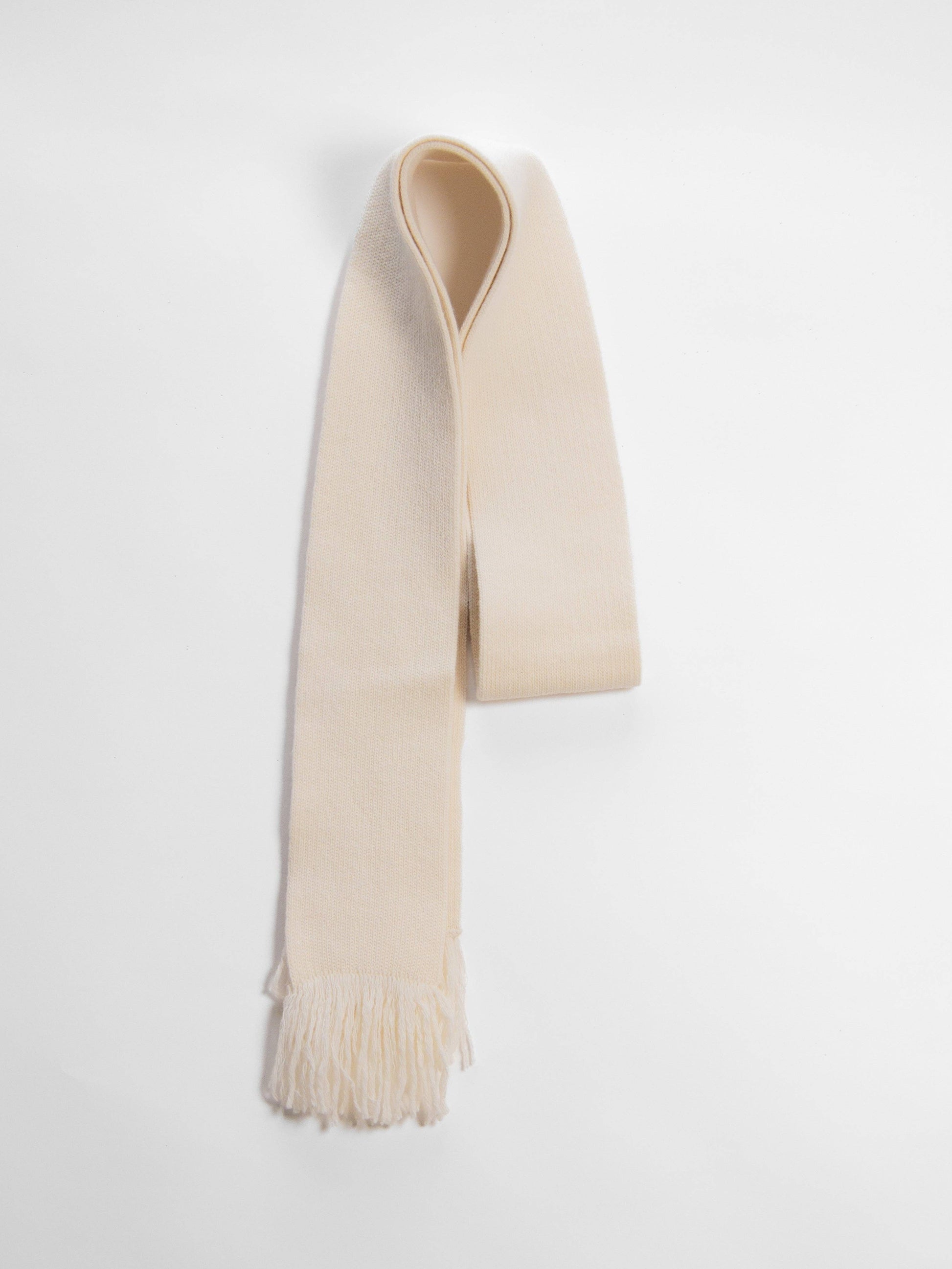Sciarpa in misto cashmere con frange