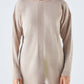 Maglia lunga a girocollo Nervo in misto lana e cashmere