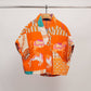 Giacca kimono trapuntata stampata