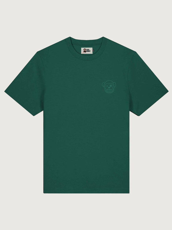 T-shirt Puro Loco B verde scuro LOCO MONKY
