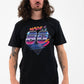 T-shirt unisex in cotone biologico con grafica vintage anni 80
