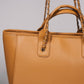 Borsa shopper con tracolla a catena