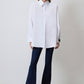 Camicia oversize in popeline