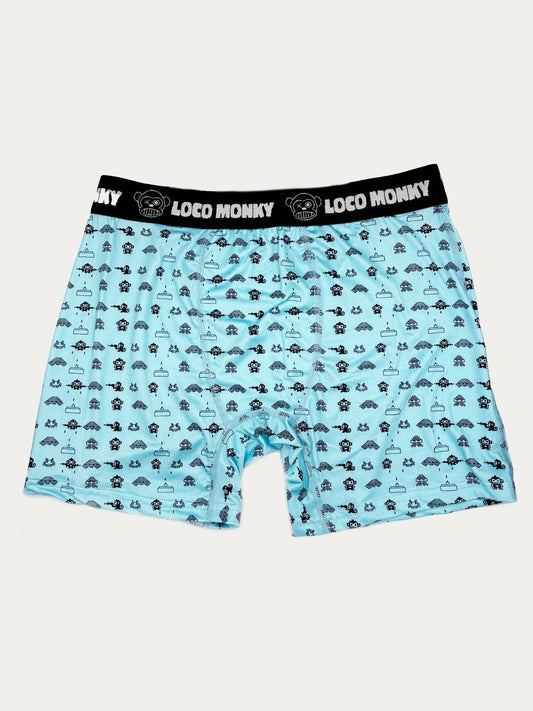 Boxer aderenti da uomo Space Monky