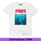 T-shirt Sea Kitten "Paws" a manica corta