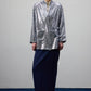 Kimono di paillettes grigio