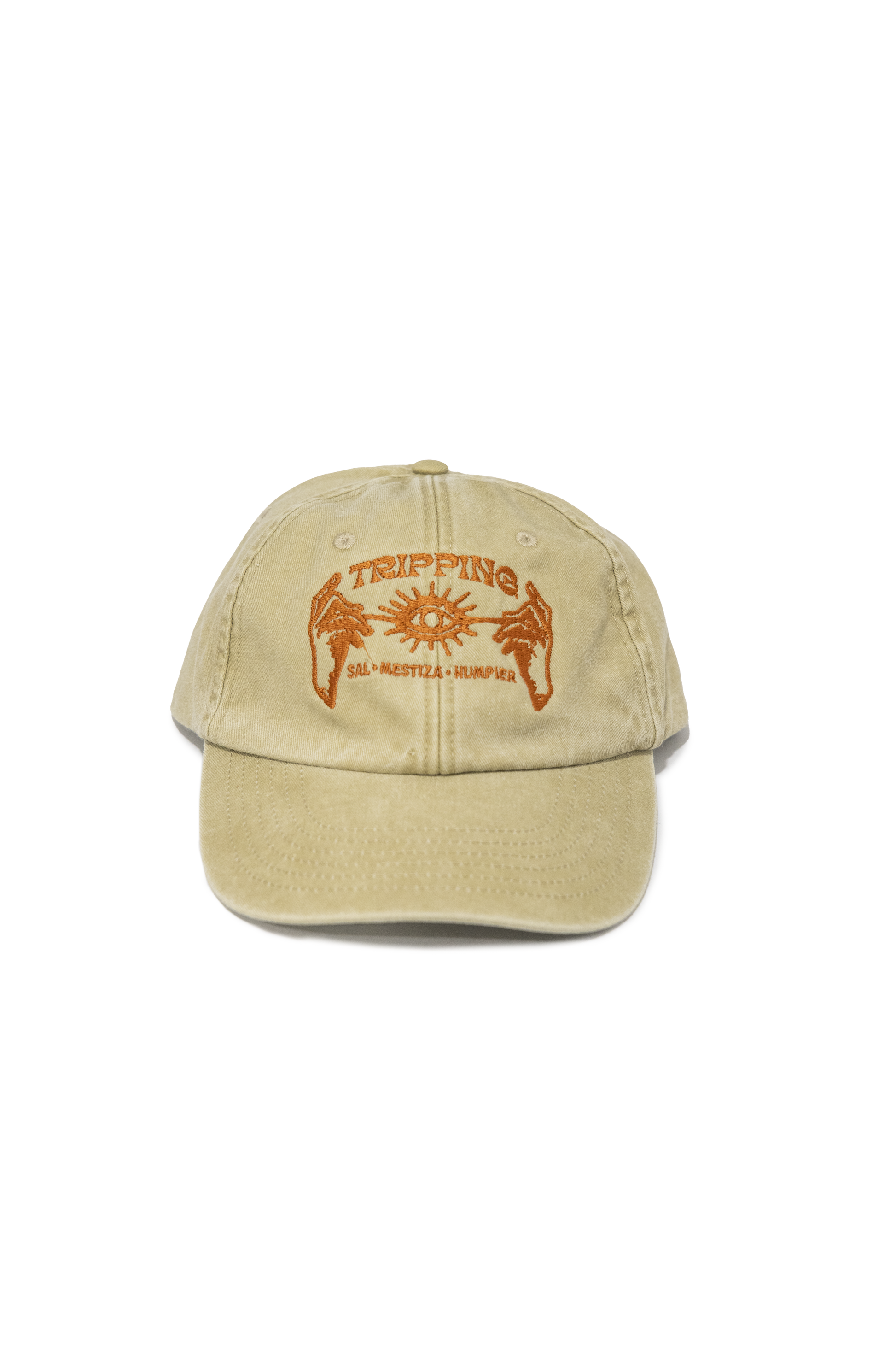 Cappellino in cotone biologico regolabile con ricamo