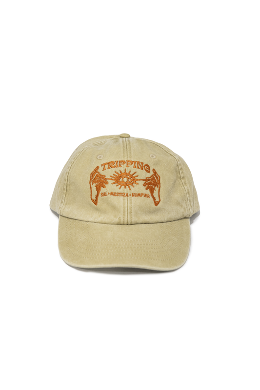 Cappellino in cotone biologico regolabile con ricamo