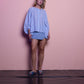 Blusa in cotone 100% a righe