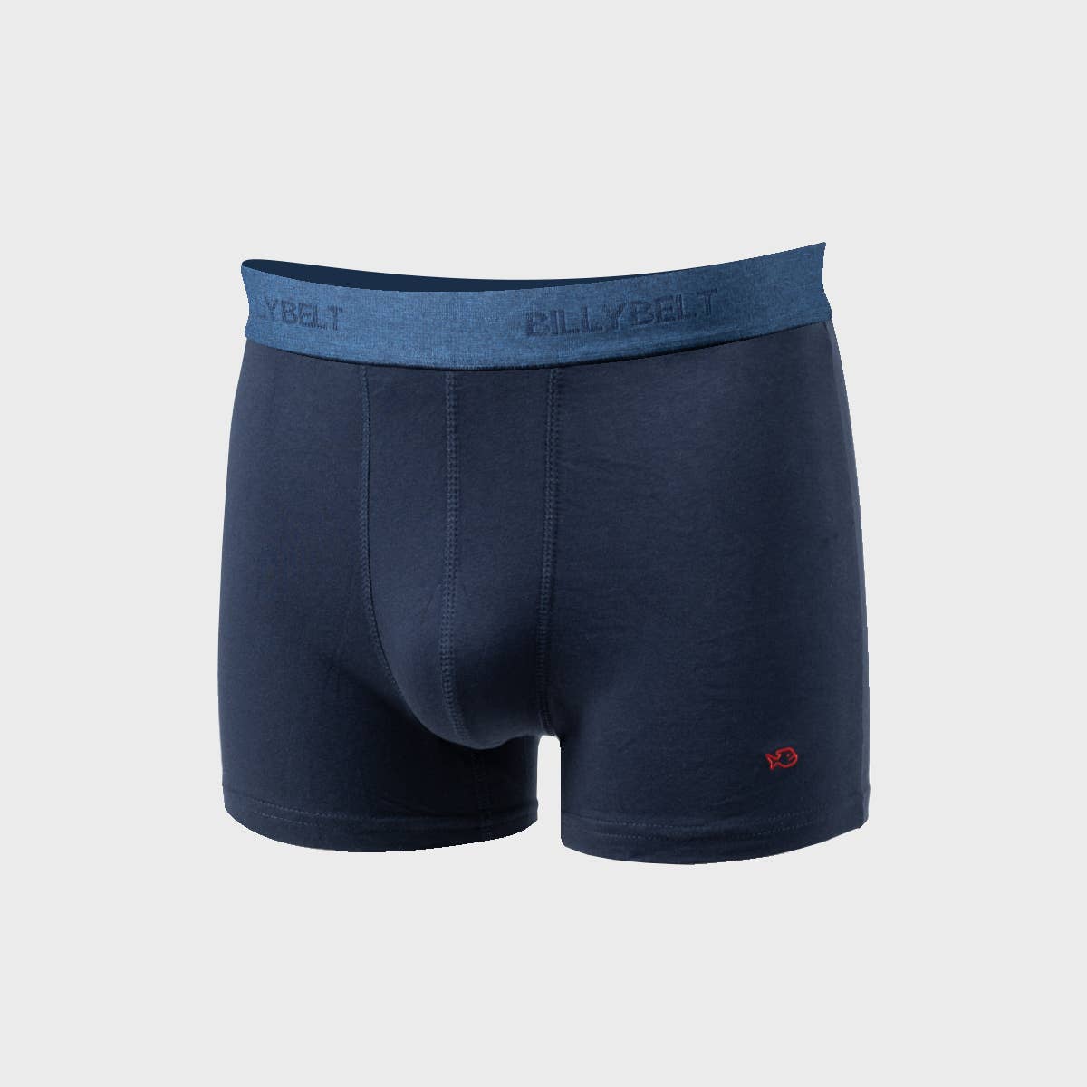 Boxer in cotone biologico blu marino