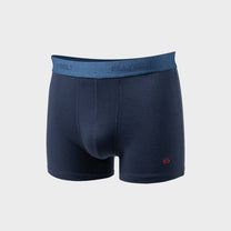 Boxer in cotone biologico blu marino