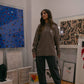 Maglia jacquard in cashmere Arte