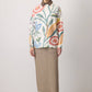 Maglione in maglia con motivo floreale