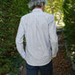 Camicia sartoriale su misura Bernina blu navy