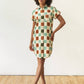Abito camicia Loren a quadri ikat in cotone