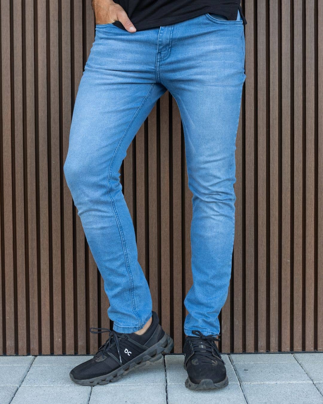 Jeans elasticizzati Sandblast da uomo