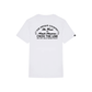 T-shirt Simple Pleasures bianca in cotone organico