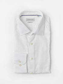 Camicia elegante bianca slim fit Madeira