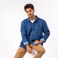 Overshirt in denim stone wash