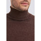 Maglione dolcevita effetto cashmere taglie forti