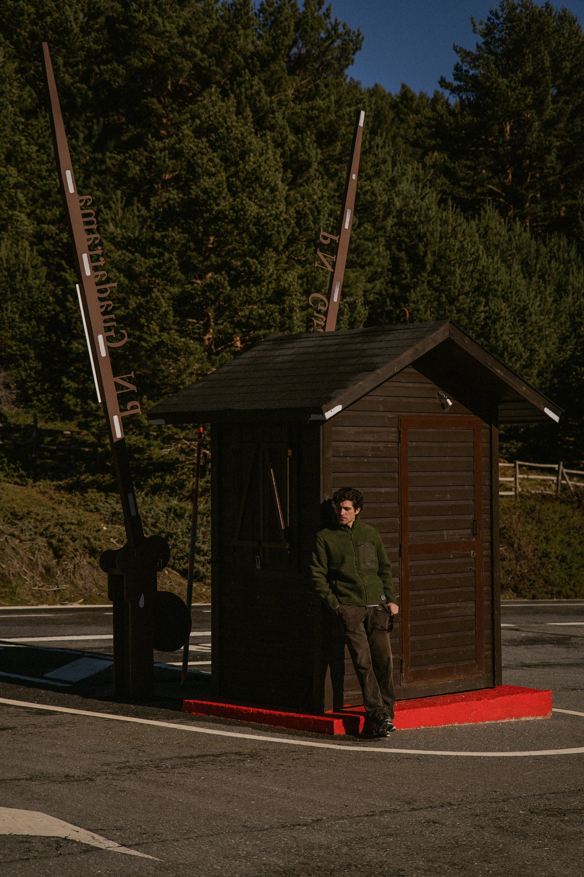 Giacca in pile khaki Superski
