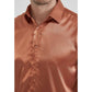 Camicia uomo satinata relax fit