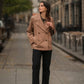 Pantaloni neri in twill di cotone a gamba dritta