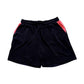 Short in spugna blu navy con logo ricamato