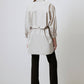 Camicia oversize con cintura asimmetrica