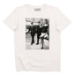 T-shirt Bobbies con foto vintage di Londra