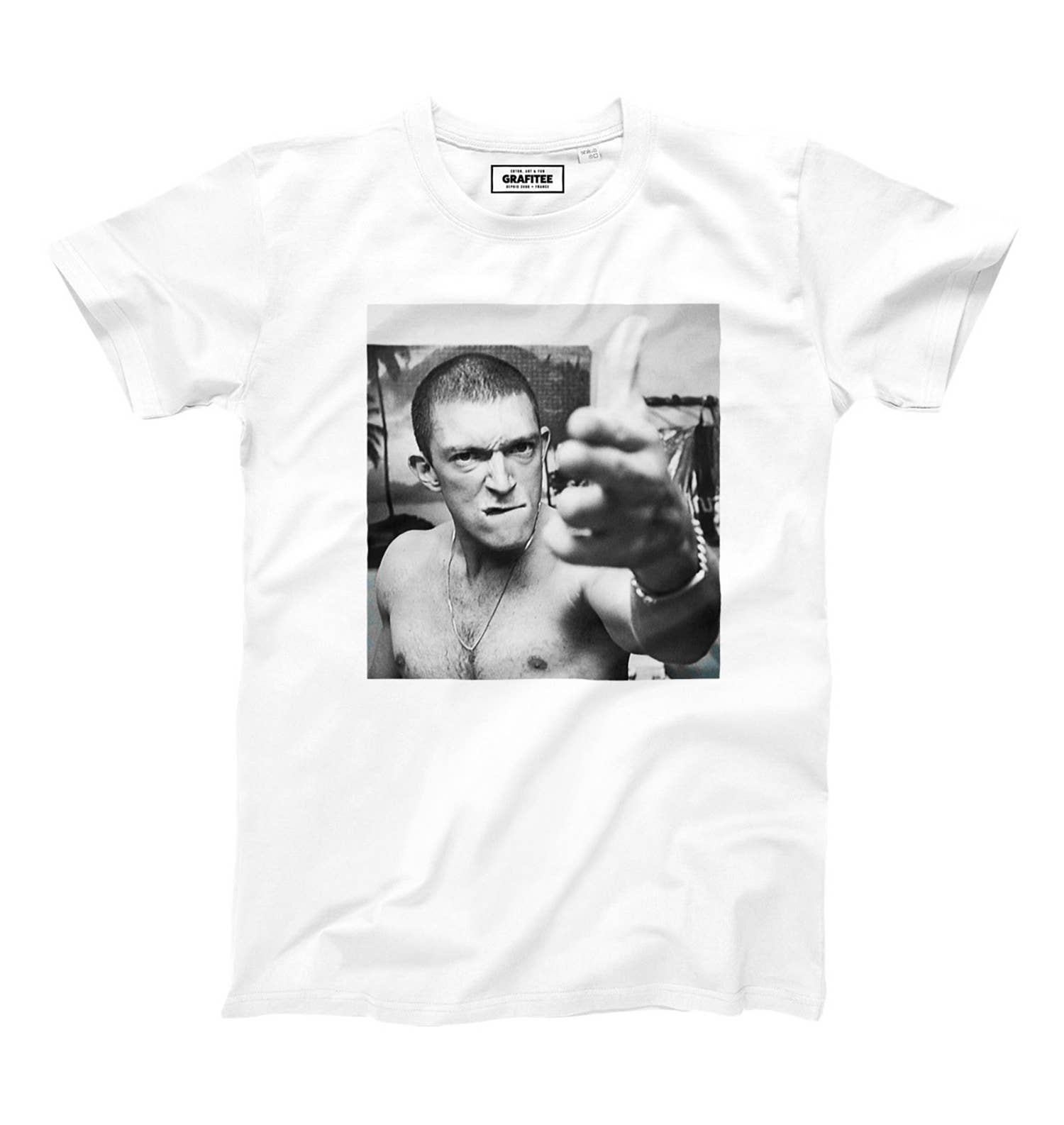 T-shirt unisex con stampa cinematografica “You’re Talking To Me”