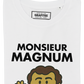 T-shirt Monsieur Magnum in cotone biologico premium